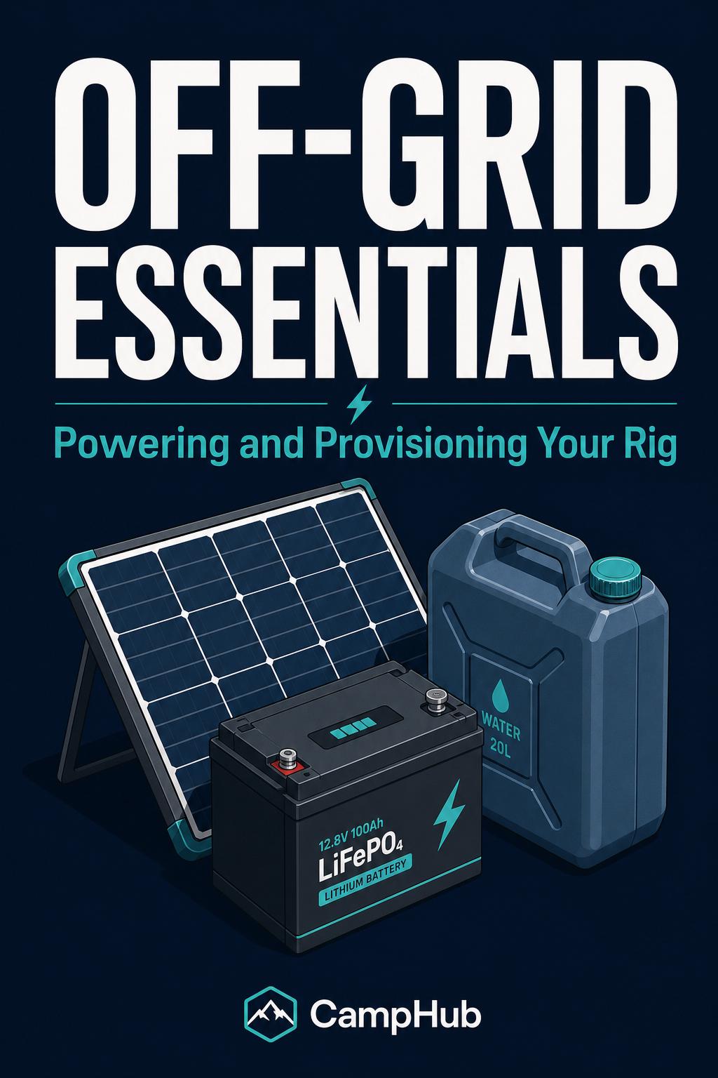 Off-Grid Essentials: Powering and Provisioning Your Rig