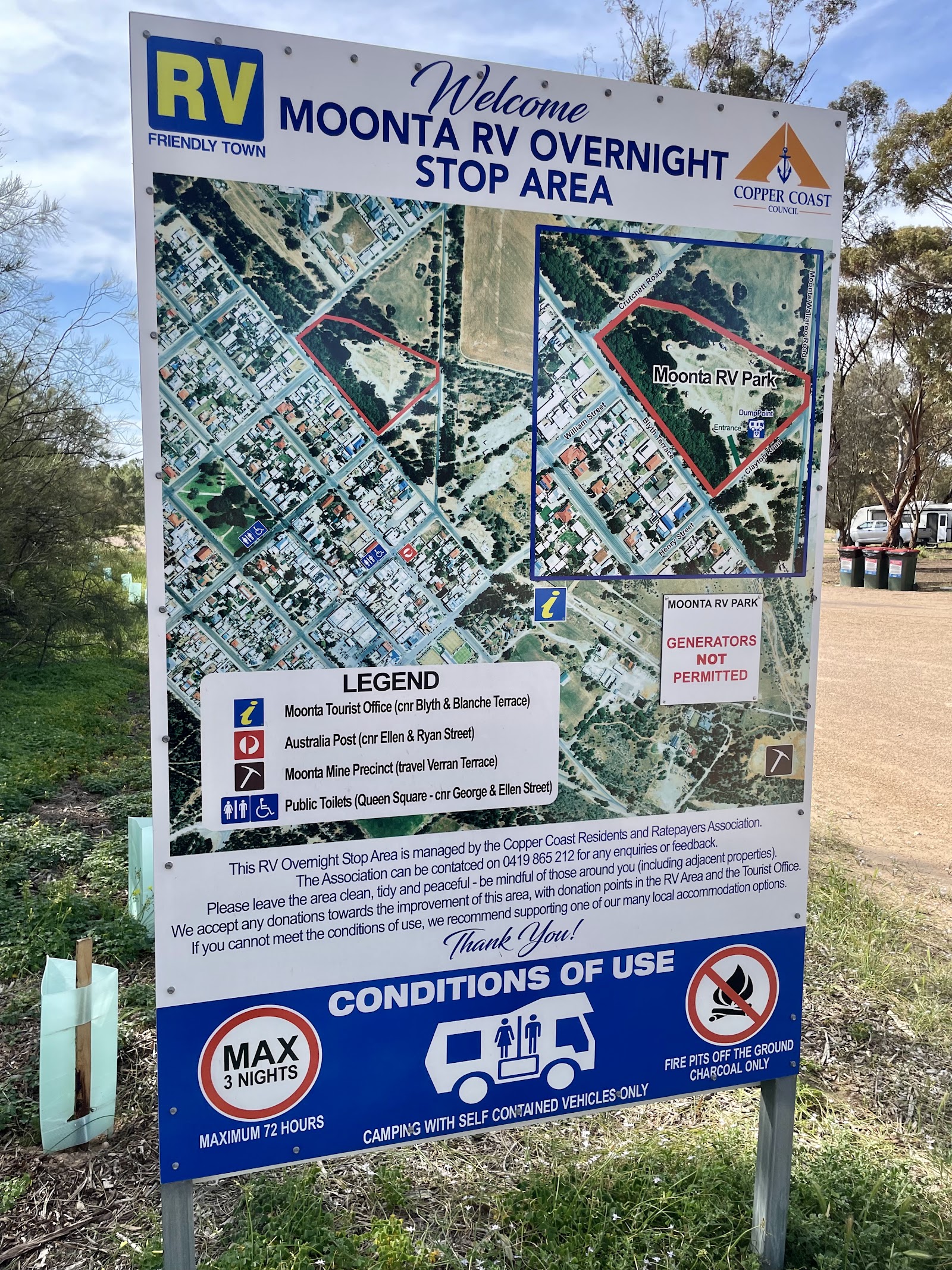 moonta RV overnight stop area 3