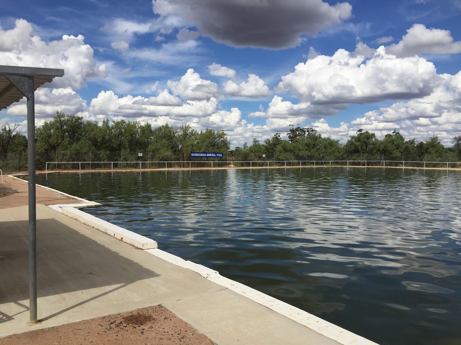 Barmedman Mineral Pool - south campsite 2