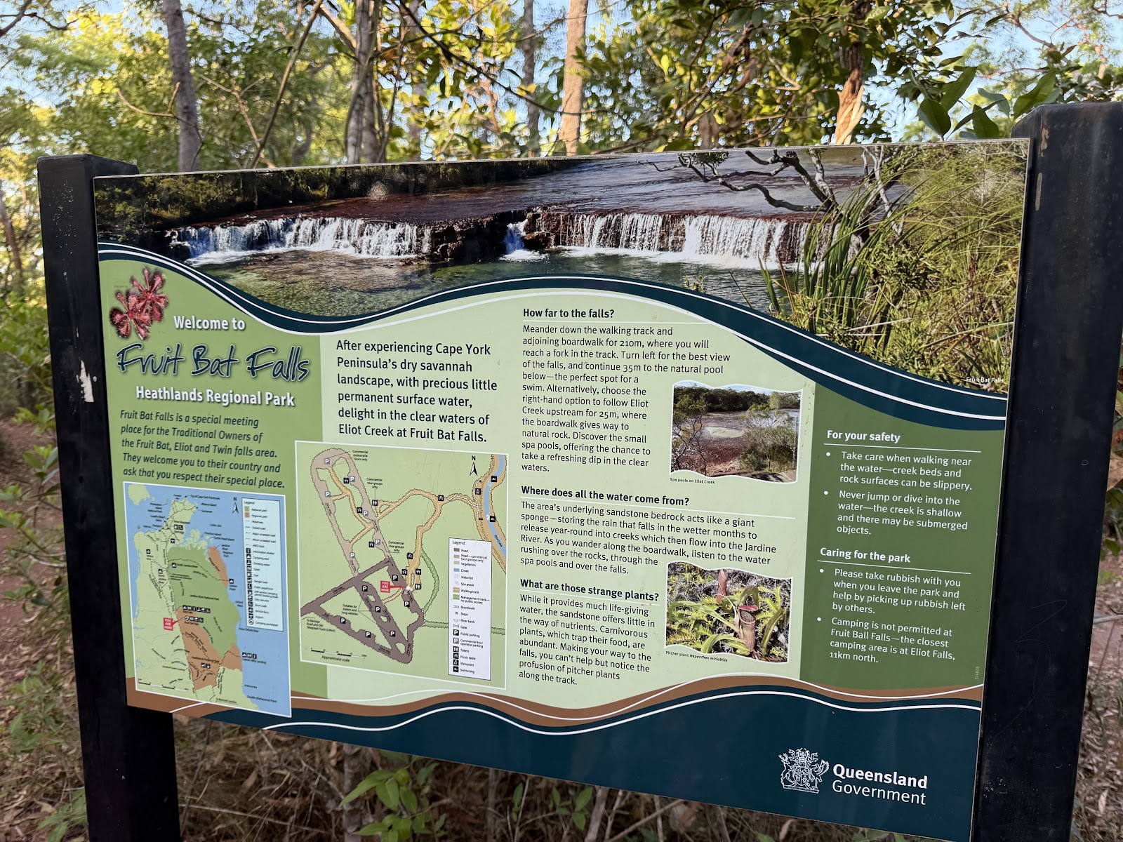 Fruit Bat Falls Picnic Area 6
