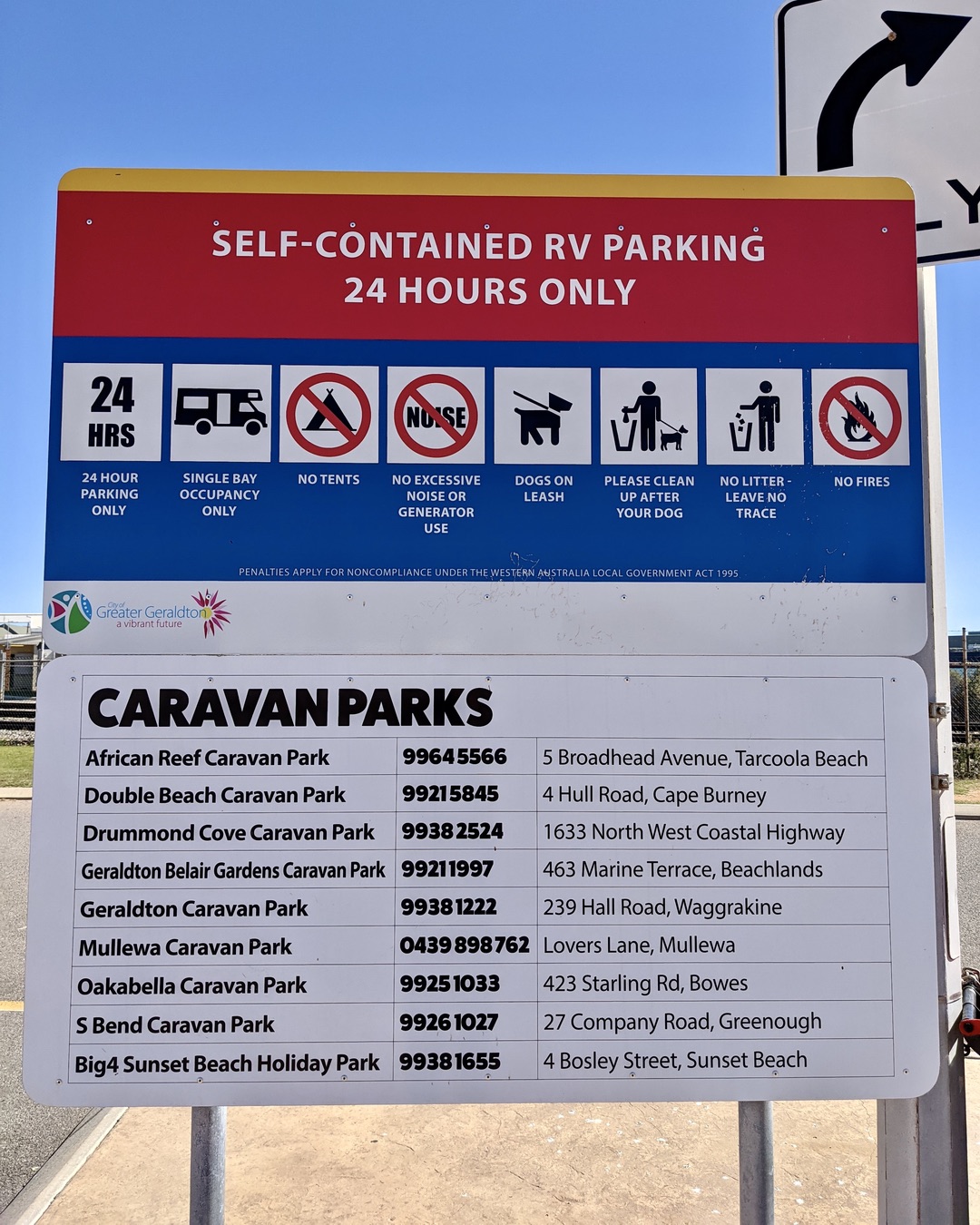Francis street RV 24h car park 2
