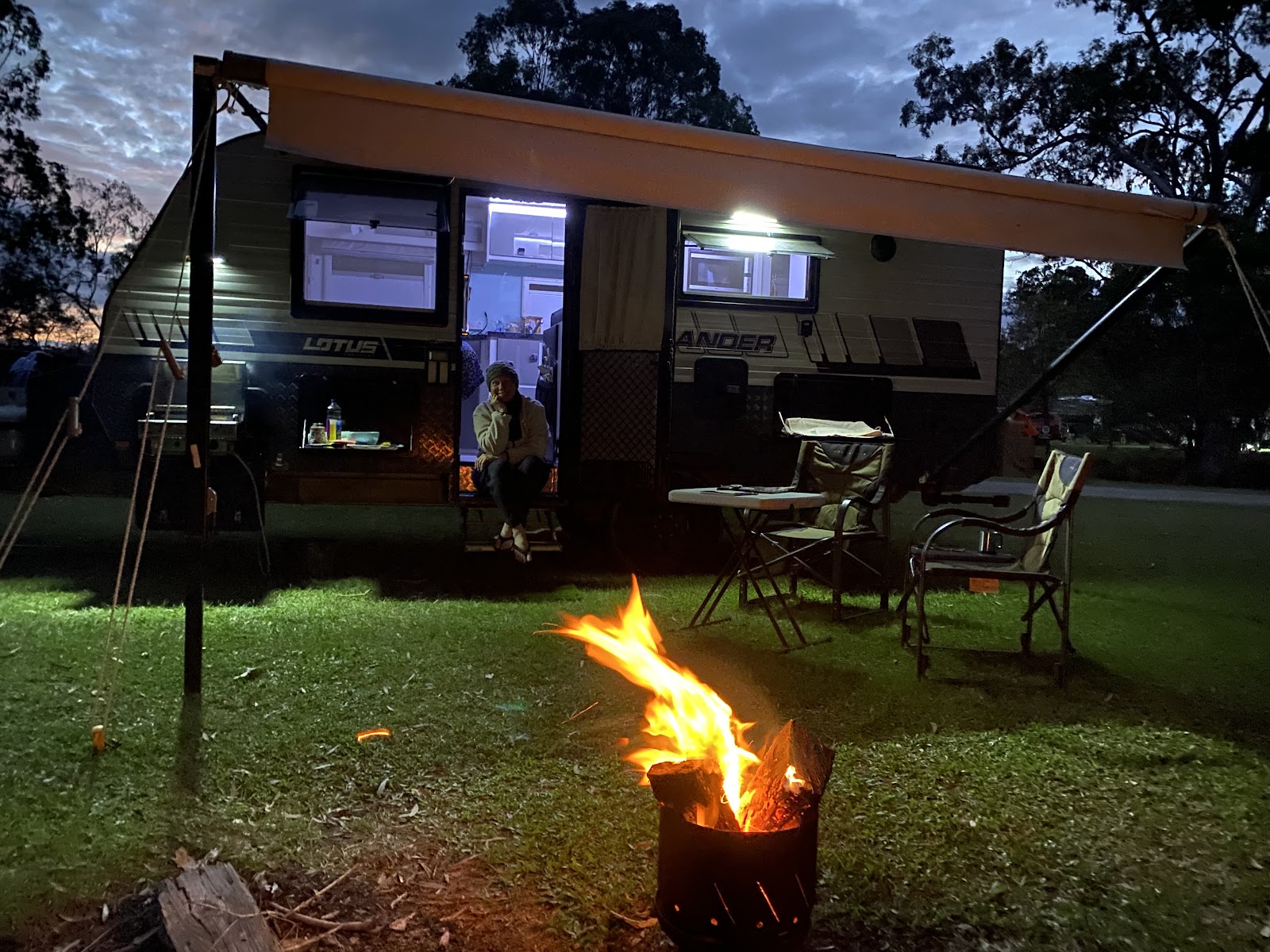 Coochin Creek camping area 2