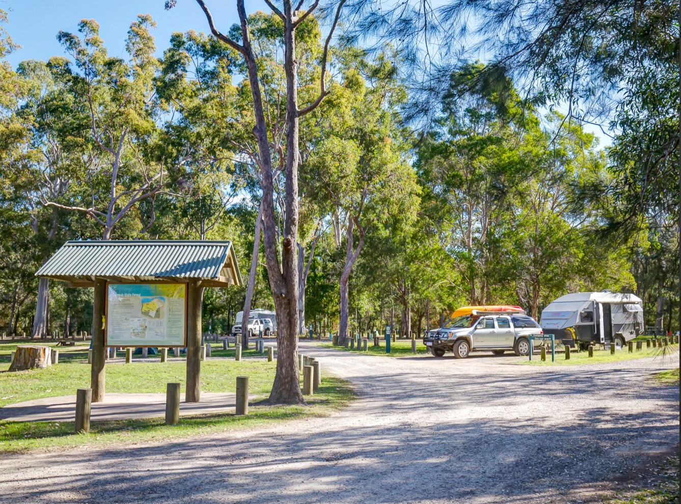 Coochin Creek camping area 4