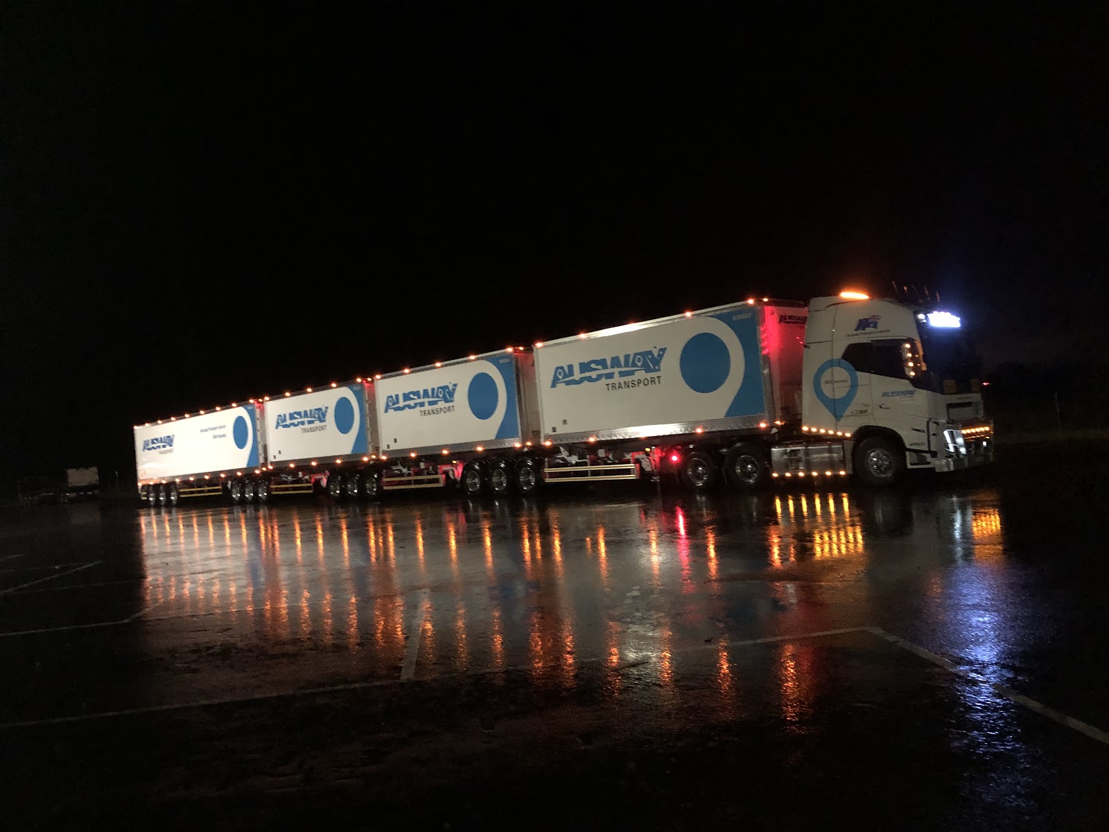 Northam road train assembly area 2