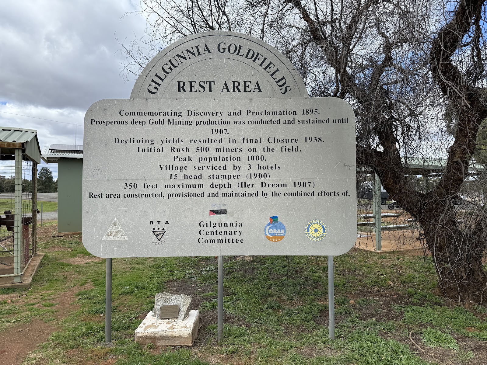 Gilgunnia Goldfields Rest Area 2