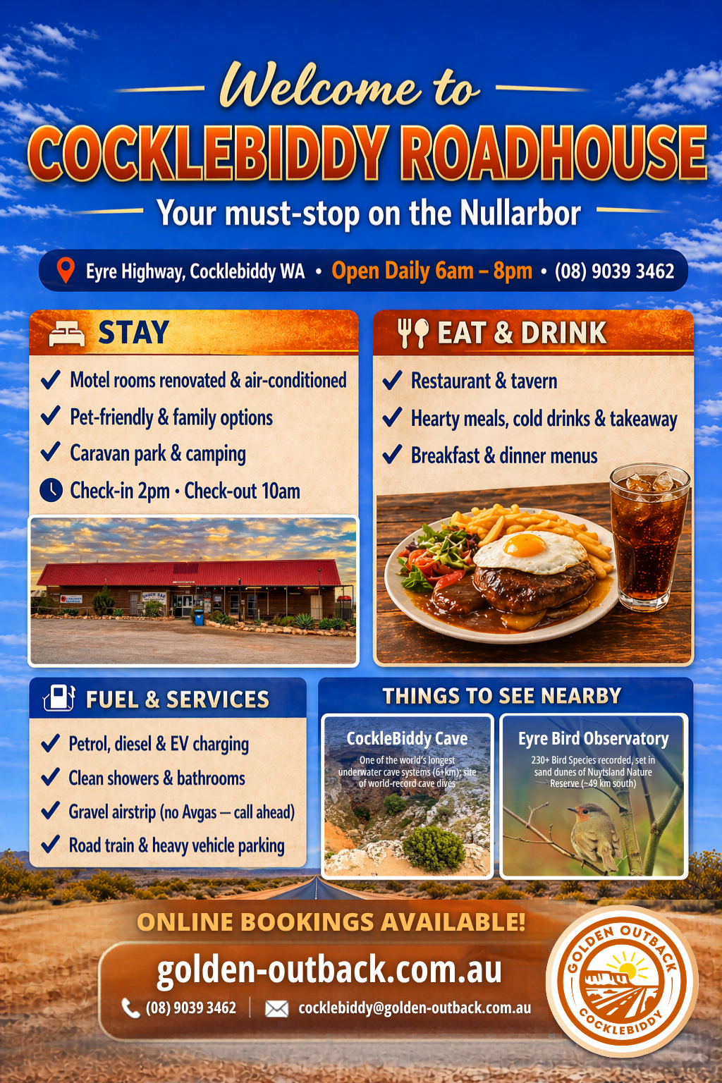 Cocklebiddy Roadhouse 3