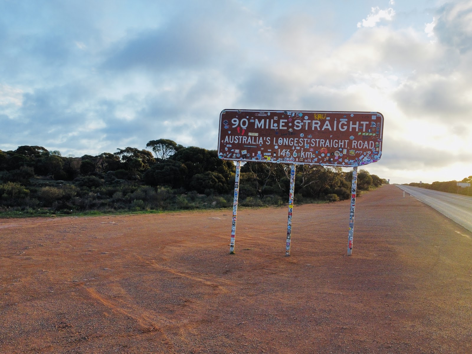 East End of "90 Mile Straight" 2
