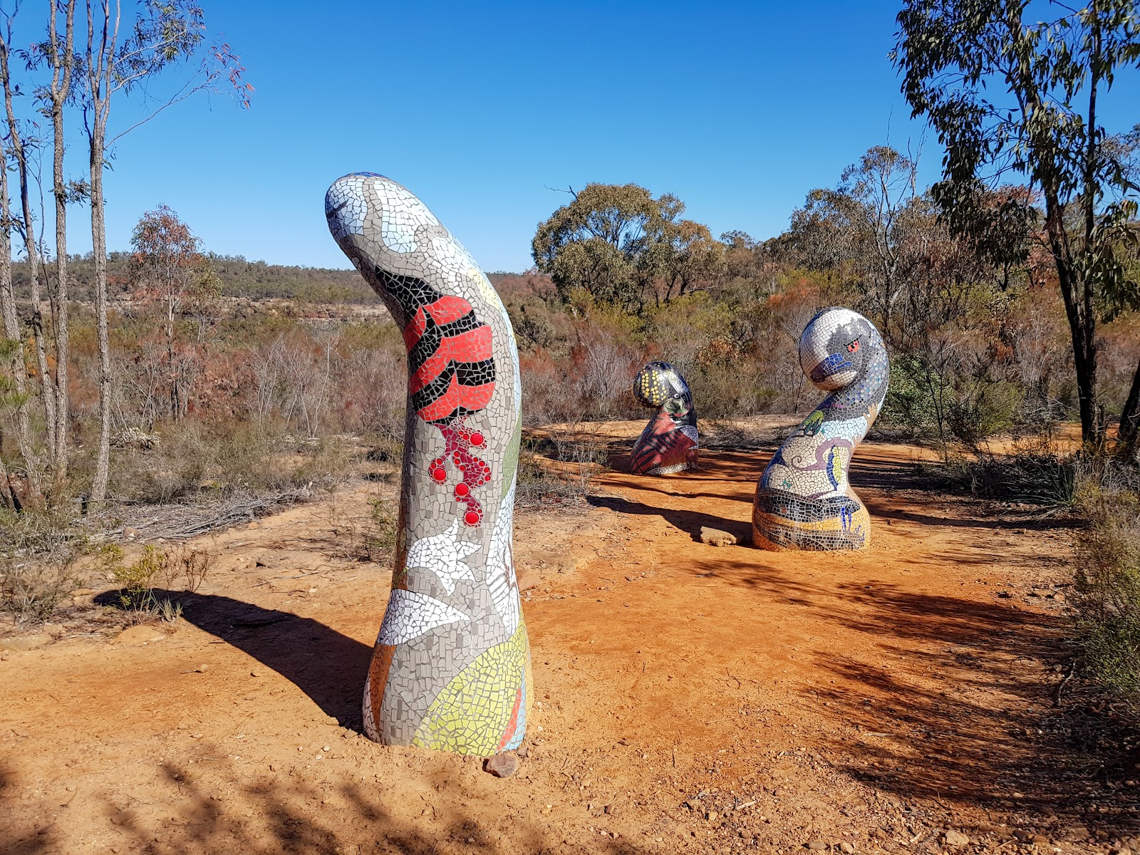 Sculptures in the Scrub walking track 3