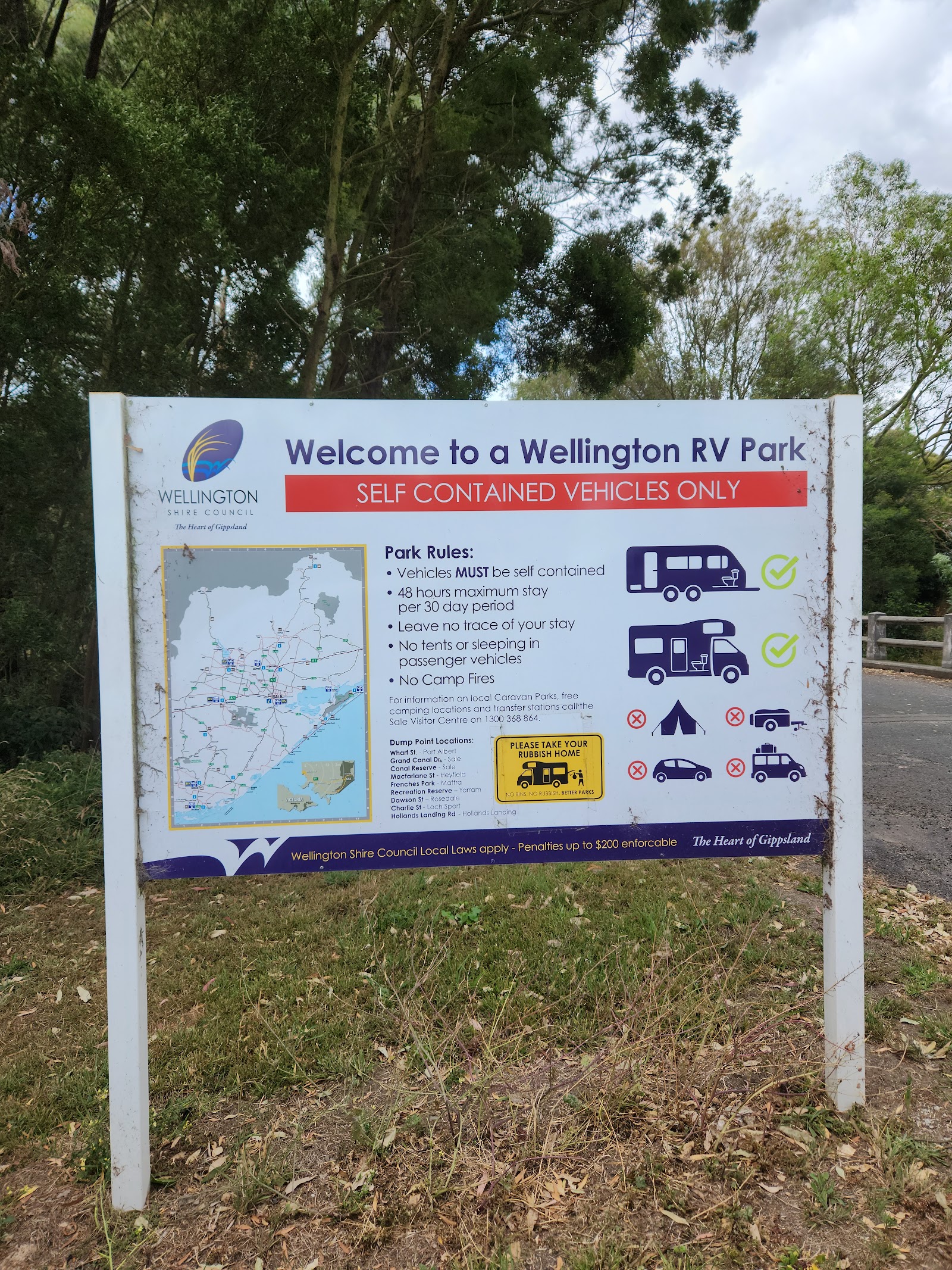RV only Tarra River, Free Camp, Yarram 3