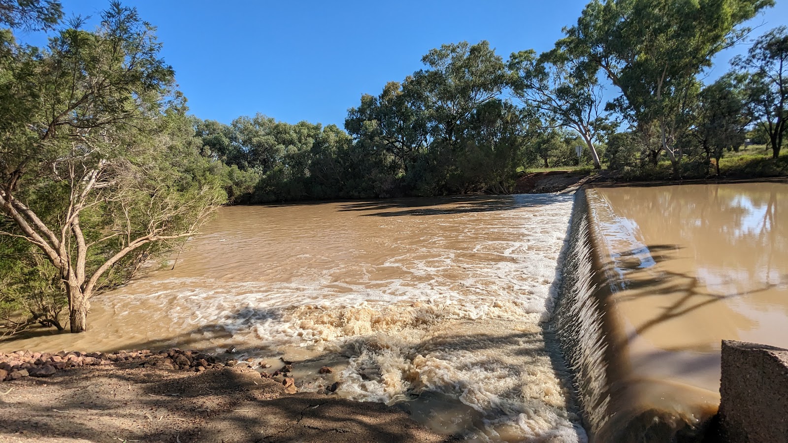 Barcoo River Weir 3