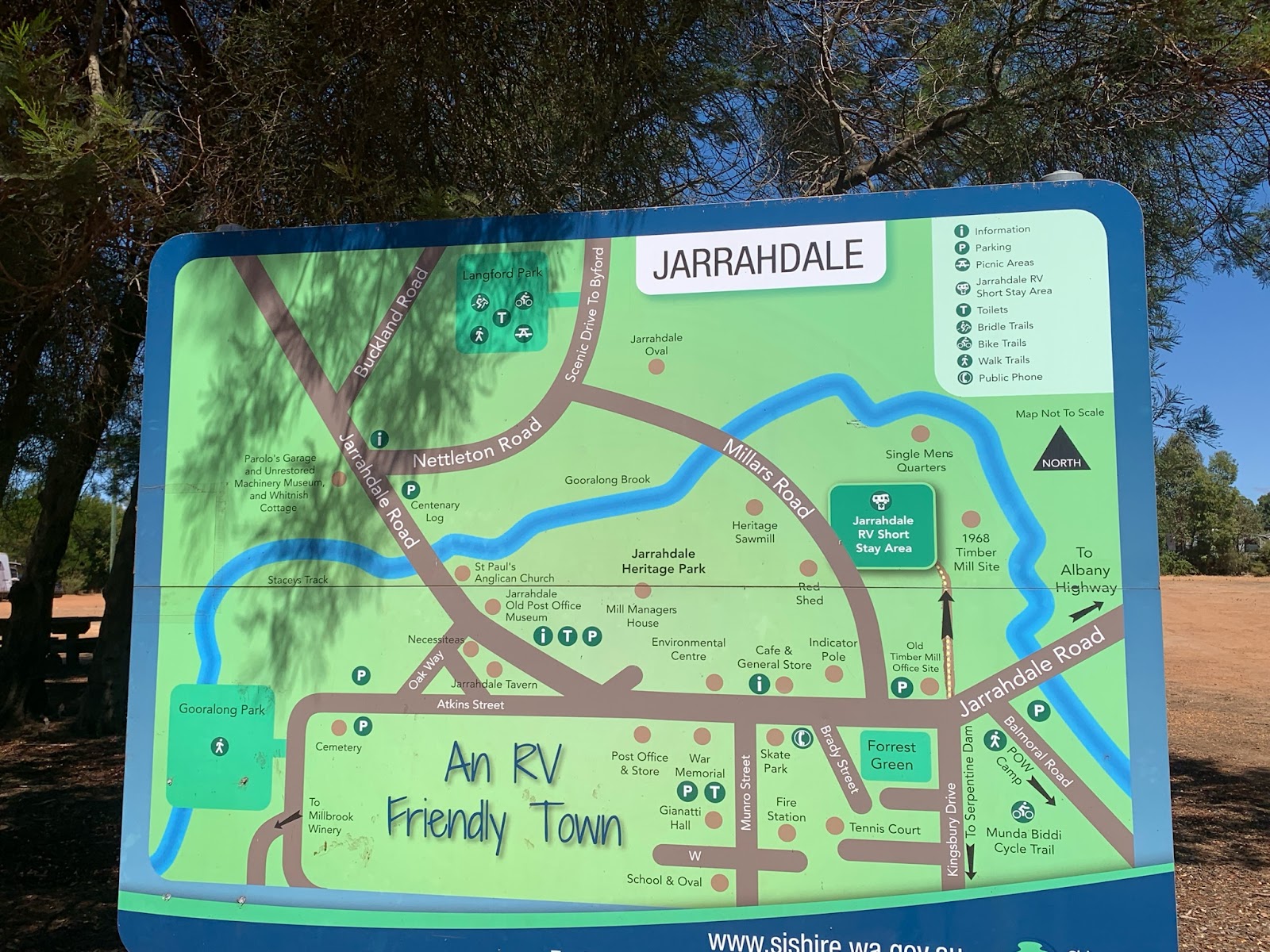 Jarrahdale RV rest area 4