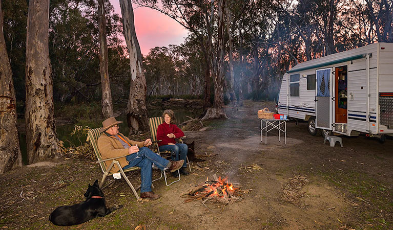 Edward River Bridge campground 2