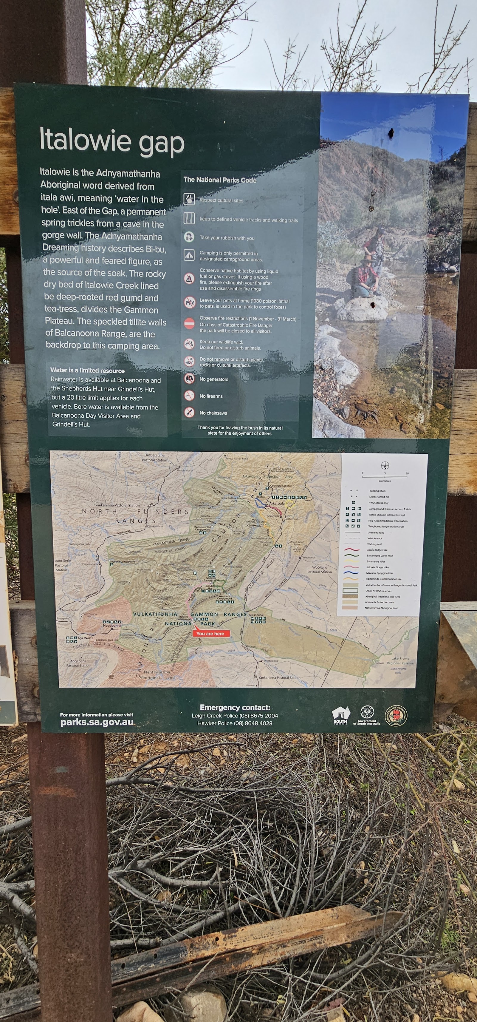 Italowie Gap Campground 3