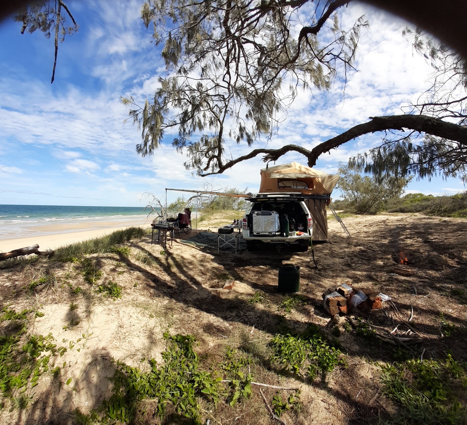Kinkuna camping zone, Burrum Coast National Park 3