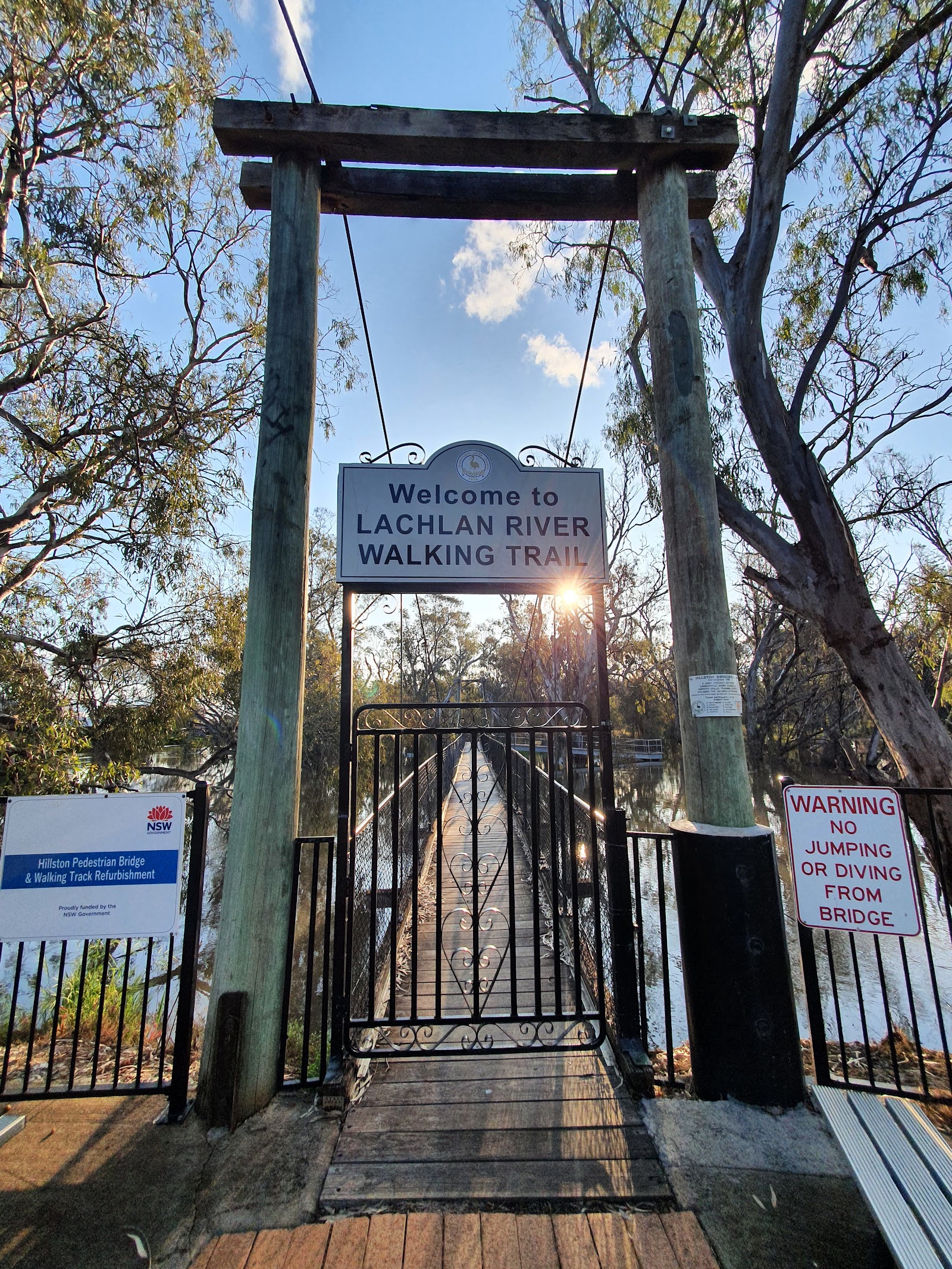 Lachlan River Swing Bridge 2