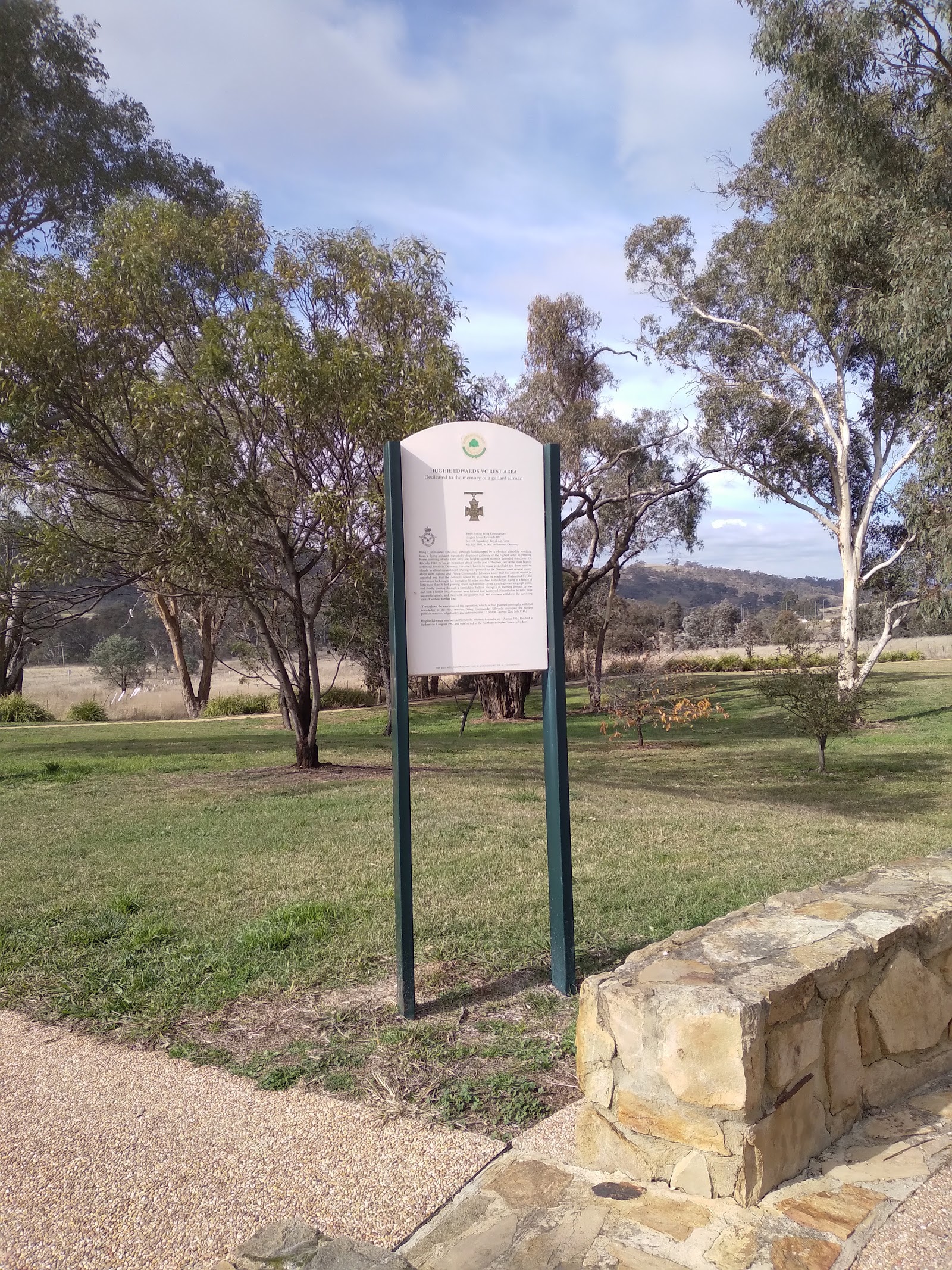 Hughie Edwards VC Rest Area 3