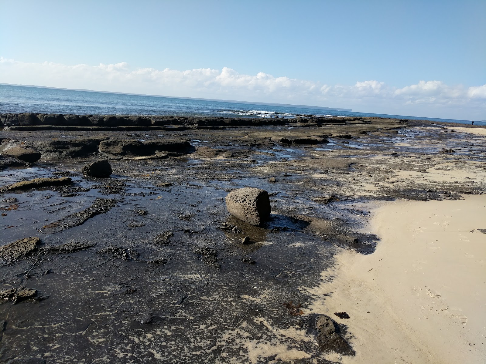 Beach next to White Sands Holiday park 7